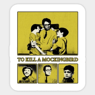 to kill a mockingbird Sticker